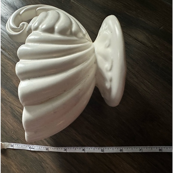 Vintage Haeger Cornupocia Creamware Planter - Picture 9 of 12